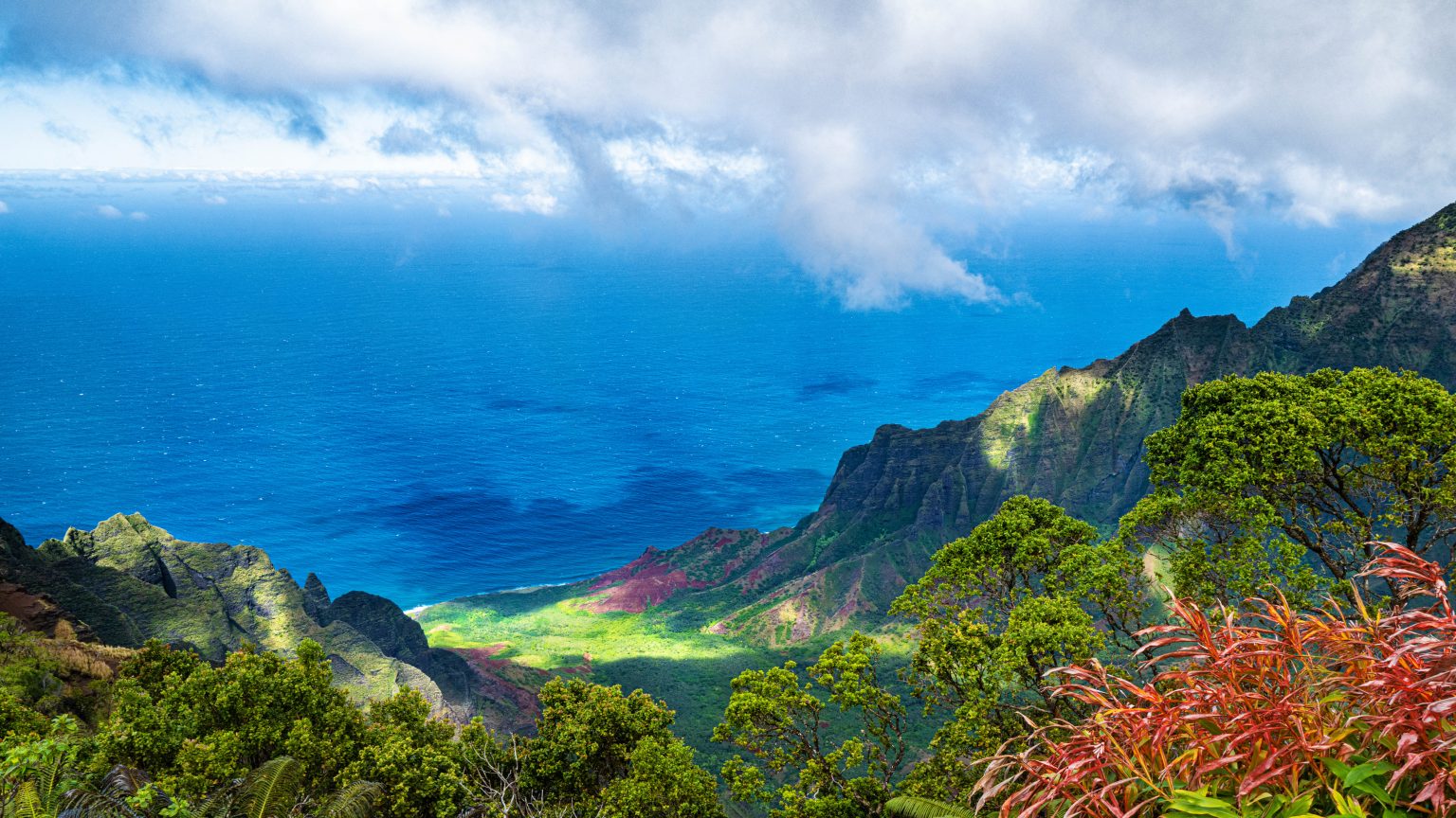 Kalalau Lookout Kilauea Lighthouse Kauai Hawaii Sophie Su   L1000684 HD 1536x864 